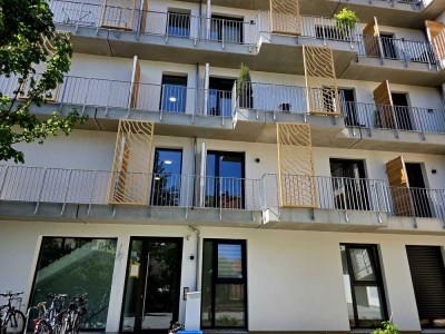 Exklusive 3-Zimmer-Neubauwohnung mit Balkon und Tiefgarage nahe Stadtpark & U2 Rennweg