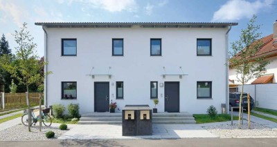 Moderne Doppelhaushälfte in zentraler Lage von Teningen – hochwertiger Neubau im Effizienzhaus-40-S…