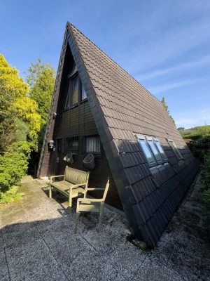 Ferienhaus in Wanderregion direkt am Waldrand gelegen