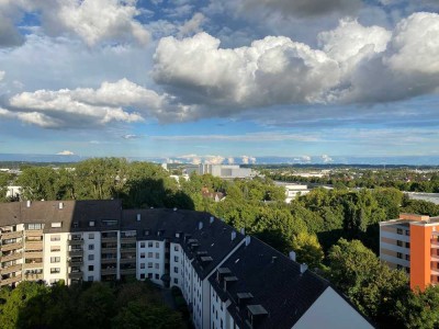 Apartment-Studio mit Sonnenaufgang und Panoramablick ins Weite