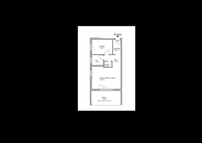 *Zentrale Lage*Geschmackvolle Wohnung mit zweieinhalb Zimmern in Engen