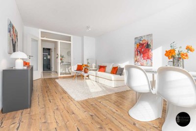 Tolle Lage Stilvolle, frisch modernisierte 3-Zimmer-Wohnung mit Duplex-Stellplatz