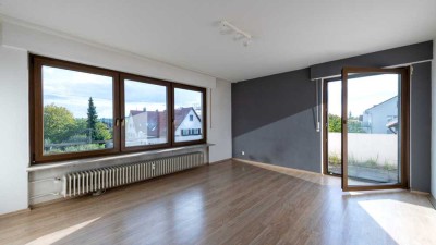 Lichtdurchflutete 2-Zimmer-Wohnung mit Balkon und Weitblick