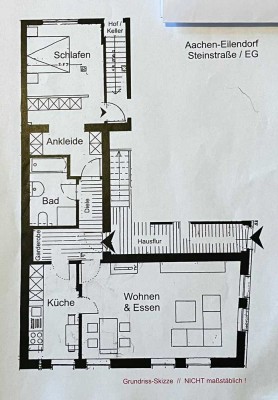 Freundliche 2,5-Zimmer-Wohnung mit gehobener Innenausstattung in Aachen