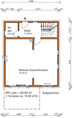 Attraktives Haus in naturnaher Umgebung.