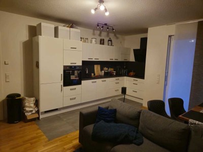 2 Zimmer Neubau in beliebter Lage von Wesseling mit Garten, EBK und Tiefgaragenstellplatz