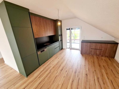 3-Zimmer-Neubau-Wohnung in Siegelsbach mit Einbauküche und zwei Balkonen
