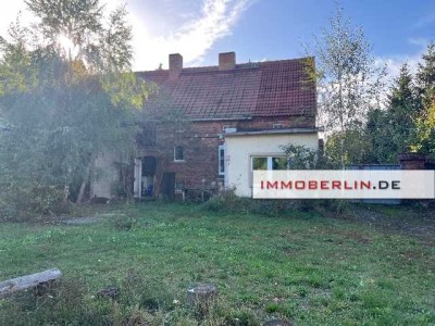 IMMOBERLIN.DE - Großzügiges Anwesen inklusive Bauland mit viel Potential in naturverbundener Lage