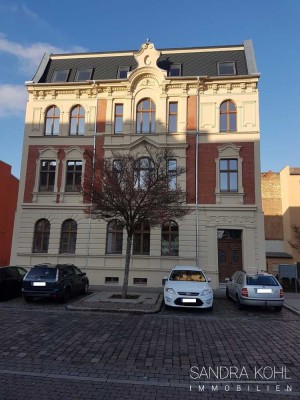 !Juwel! 4-Raum-Wohnung mitten in Dessau Nord*DG*2 Bäder*Balkon*Fußbodenheizung*Stellplatz