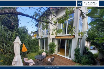 Moderne Doppelhaushälfte mit schönem Garten & Carport in Würzburg-Heidingsfeld zu vermieten