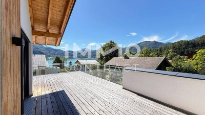 Penthouse mit XL-Terrasse &amp; Seeblick – letzte verfügbare Dachgeschosswohnung! - SEE.LEBEN Mondsee