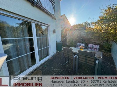 Gepflegte 2-Zi.-EG-Wohnung mit EBK, Terrasse und kleinem Garten in Karlstein-Großwelzheim