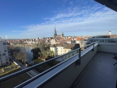 Attraktive 2-Zimmer-Wohnung im Herzen von Neu-Ulm mit Münsterblick