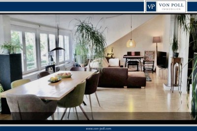 Vermietete großzügige und helle DG-Wohnung im Woogsviertel