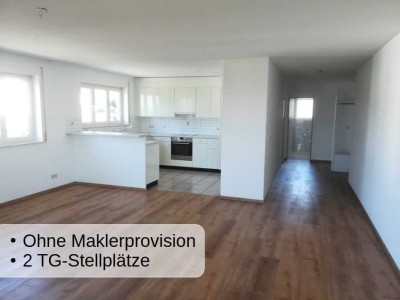 Schöne, großzügige 3,5 Zimmer-Wohnung mit 2 TG-Stellplätzen | PROVISIONSFREI