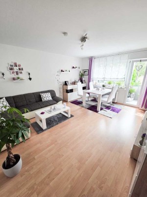Helle 3-Zimmer-Wohnung, Küche, Sonnenbalkon, zentral – befristet auf 1 Jahr