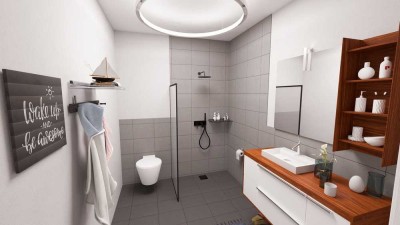 Erstbezug Penthouse Stilvolle 2-Zimmer--Wohnung