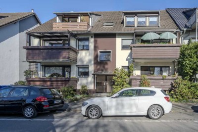 Helle und renovierte 3-Zimmer-Maisonette mit Balkon und Garten in Hilden