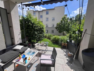 3 Zimmer Wohnung mit Garten