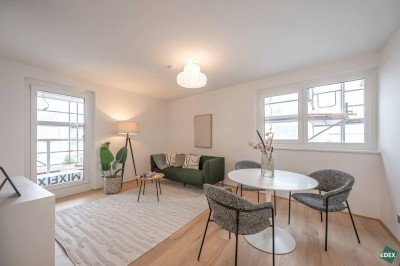 Schöne 2-Zimmer-Wohnung mit Balkon direkt bei der U3