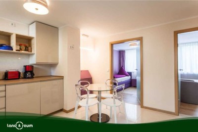 Modern, barrierefrei & möbliert – 2-Zimmer-Wohnung in Messenähe