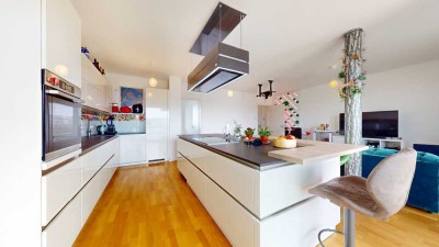 Moderne Drei-Zimmer-Wohnung mit Wintergarten in beliebter Lage