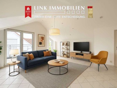 Wohnen mit Weitblick- exklusive Dachgeschosswohnung in Stuttgart-Schönberg!