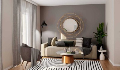 Doppelhaushälfte mit Terrasse und Garten