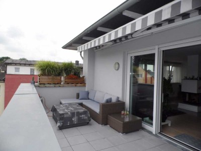 Leben auf höchstem Niveau – Penthouse mit Traumterrasse & Kamin in Schwerte