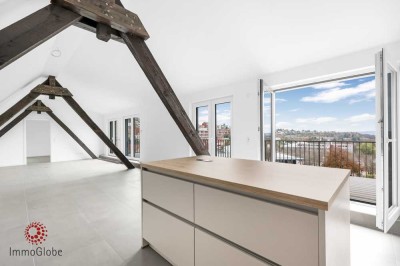 Exklusive Maisonette-Wohnung mit unvergleichlicher Aussicht