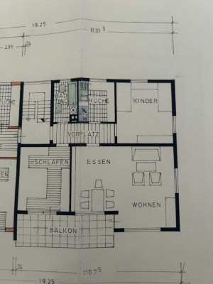 Modernisierte 3,5-Raum-Wohnung mit Balkon in Weinstadt