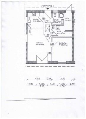 Kleine Wohnung mit Terrasse und Rasenfläche in Gartow/Wendland ruhig und zentral mit Garten