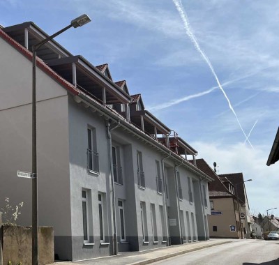 3-Zi-Wohnung mit EBK und Balkon in Ansbach-Eyb, Neubau von 2023