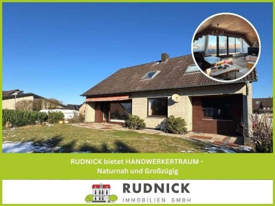 RUDNICK bietet HANDWERKERTRAUM - Naturnah und Großzügig