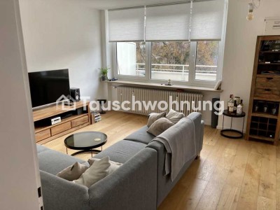 Tauschwohnung: Helle Zweizimmerwohnung mit Dachterrasse