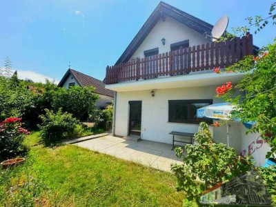 Einfamilienhaus in Massivbau mit Fernblick auf den Neusiedlersee - Kachelofen - Donnerskirchen