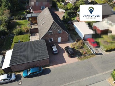Gepflegte Doppelhaushälfte mit Doppelgarage in ruhiger Lage in Boostedt zu verkaufen (ca 96 m² WFL).