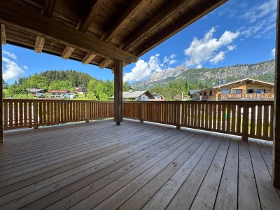 Hochwertig ausgestattetes Neubau-Chalet in Sonnenlage mit Kaiserblick