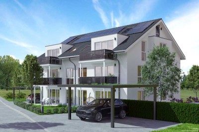 KfW Klimafreundlicher Neubau: 3-Zimmerwohnung in Sindelfingen mit sonnigem Balkon