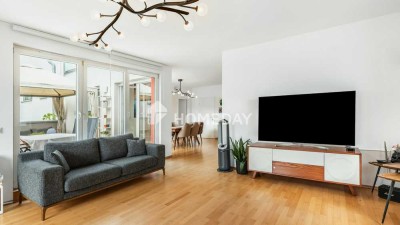 Rückzugsort mit Freiraum: 5-Zimmer-Wohnung mit Garten und Garage