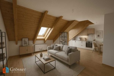 schöne 2 Zimmer Maisonette Wohnung im wilheminischen Hof