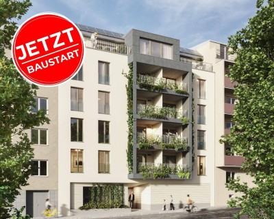 NEU! Parkside Green Residences | 3-Zimmer Wohnung mit Loggia &amp; Terrasse | direkter Parkblick