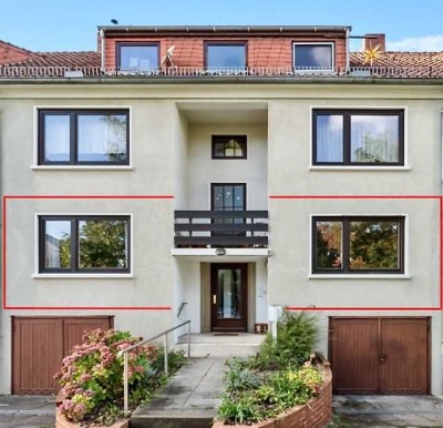 Von Privat 4-Zimmer-Etagenwohnung im Hochparterre – 78 m² – Bremen-Schwachhausen
