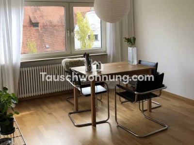 Tauschwohnung: Helle 2 Zimmerwohnung Au- Haidhausen mit Balkon