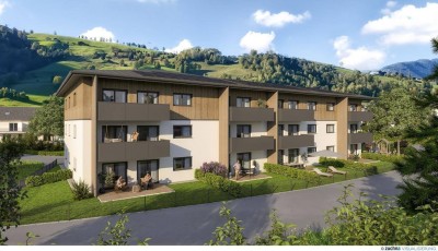 Neue 2-Raum-Gartenwohnung in Kaprun