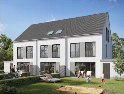 Bauen statt Miete zahlen! Günstiges Reihenmittelhaus mit schönem Grundstück!