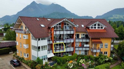 2-Zimmer-Wohnung mit Alpenblick – Kapitalanlage oder neues Zuhause in begehrter Lage von Sonthofen