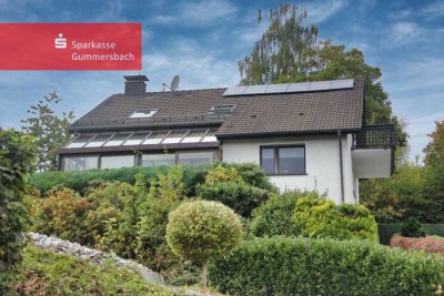 Einfamilienhaus mit Einliegerwohnung und großem Grundstück nahe der Aggertalsperre!