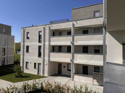 Zwei Zimmer, zwei Balkone - geniale Wohnung mit barrierefreiem Zugang im 1. Obergeschoss