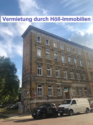 Höll-Immobilien vermietet schöne 2-Raum WE mit Küche im Paulusviertel ab 15.10.